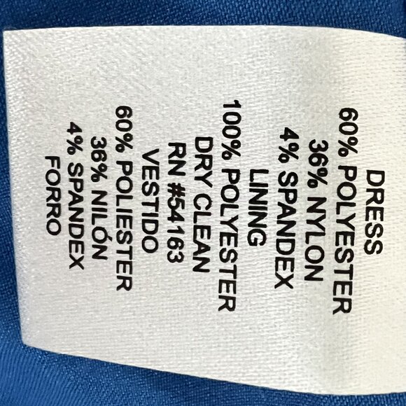 ON SALE $75 WINTER FORMAL GOWN BY JESSICA SIMPSON ROYAL BLUE ONE SHOULDER - Picture 6 of 9